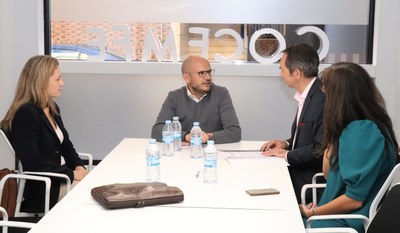 Momento de la firma del acuerdo