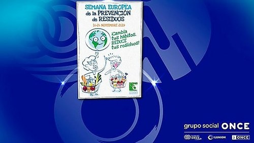 Imagen corporativa de la campaña durante la Semana Europea de la Prevención de Residuos
