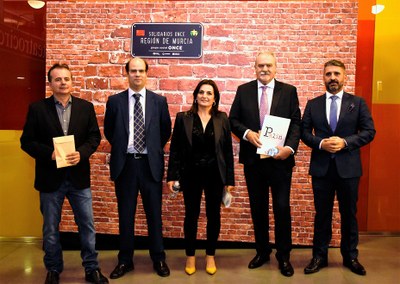 Los premiados en los Solidarios ONCE Murcia 2019