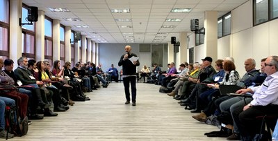 Reunión de los músicos en el aula