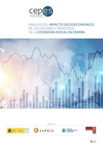 Portada del estudio Análisis del Impacto socioeconómico de los valores y principios de la Economía Social en España’