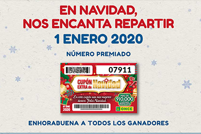 Número premiado en el Sorteo Extraordinario de Navidad 
