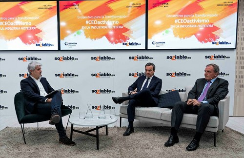 Desde la derecha, José Guillermo Díaz, José Ángel Preciados y el moderador, Chema Doménech