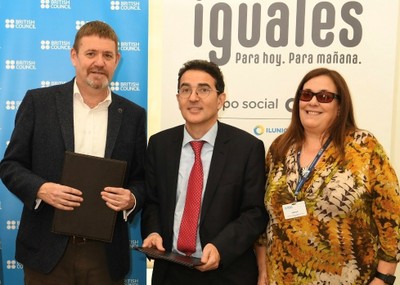 Mark Howard,Andrés Ramos y Ana Ruiz
