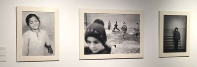 Tres de las fotografías de la exposición
