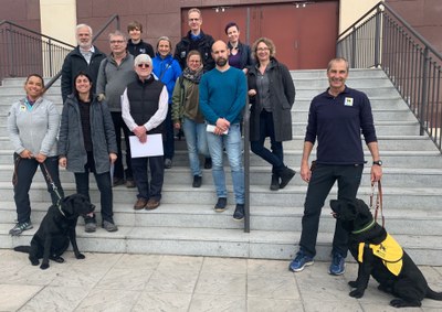 Grupo de expertos de la Red de Cría Perros Guía