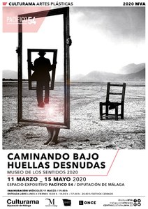 Cartel de la actividad Caminando bajo las huellas desnudas
