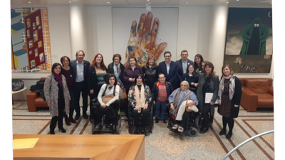 Delegación de la FCM en el Senado 
