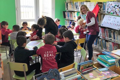 Trabajando plenamente concentrados en el aula