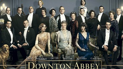Cartela película Downton Abbey, uno de los títulos con audiodrescripción