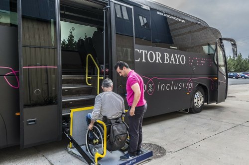 Bus 4All de la empresa burgalesa  Autocares Víctor Bayo