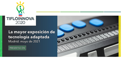 Cabecera de la web de TifloInnova