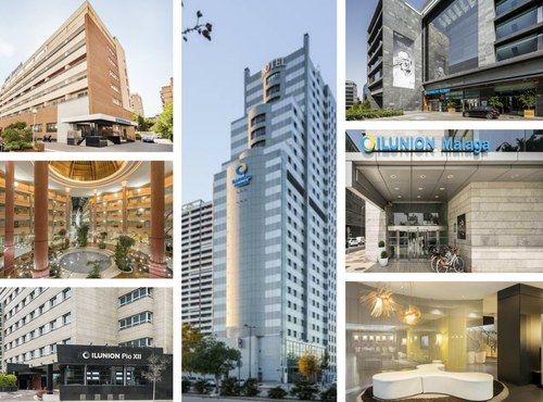 Los siete hoteles de Ilunion contra el Covid
