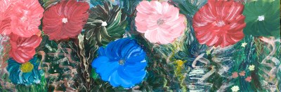 pintura floral de Lola Morón