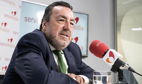 El presidente del Grupo Social ONCE, Miguel Carballeda