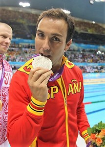 Floriano, con su medalla de plata en los Juegos de Londres 2012