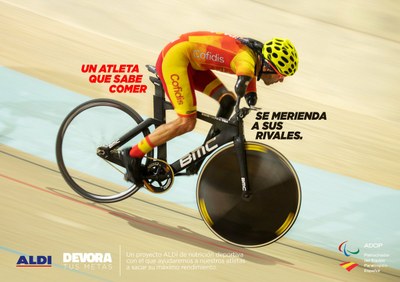 Imagen de la campaña "Devora tus metas"