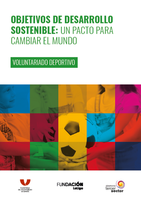 Portada de la guía ODS y voluntariado deportivo
