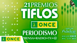 Cartel de la anterior edición de los Premios Tiflos de Periodismo