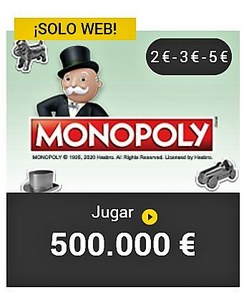 Imagen de 'Monopoly' en la web juegosonce