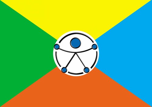 Bandera ganadora absoluta de la inclusión