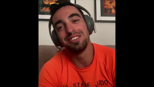Borja Pahissa durante la entrevista