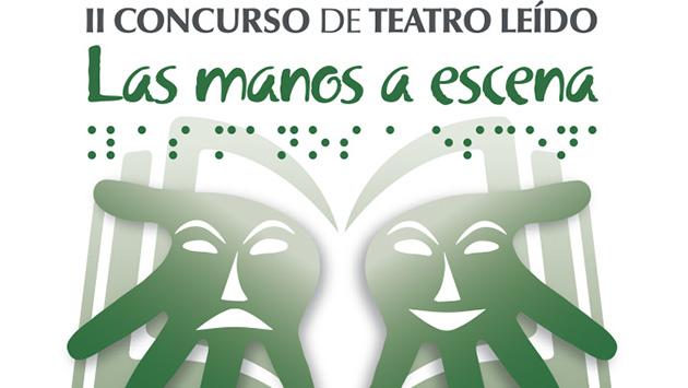 Cartel del Concurso "Las manos a escena"