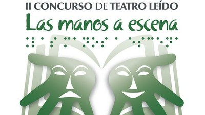 Cartel del Concurso "Las manos a escena"