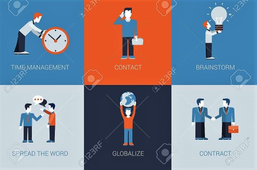 Cartel reproduciendo distintas imágenes de opciones colaborativas, intercambio de servicios, etc.