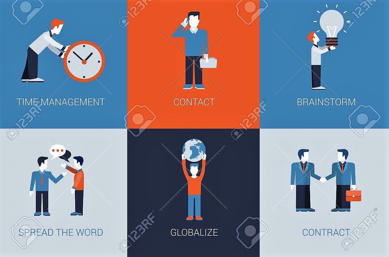 Cartel reproduciendo distintas imágenes de opciones colaborativas, intercambio de servicios, etc.