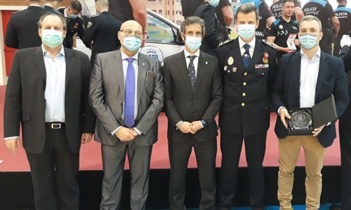 Foto de familia de los galardonados por el Ayuntamiento de Alcobendas