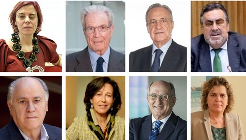 Panel de imágnes de varios de los candidatos y candidatas propuestos por la iniciativa Equipo País 