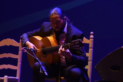 Sergio Molido, ganador de la anterior edición de la Bienal