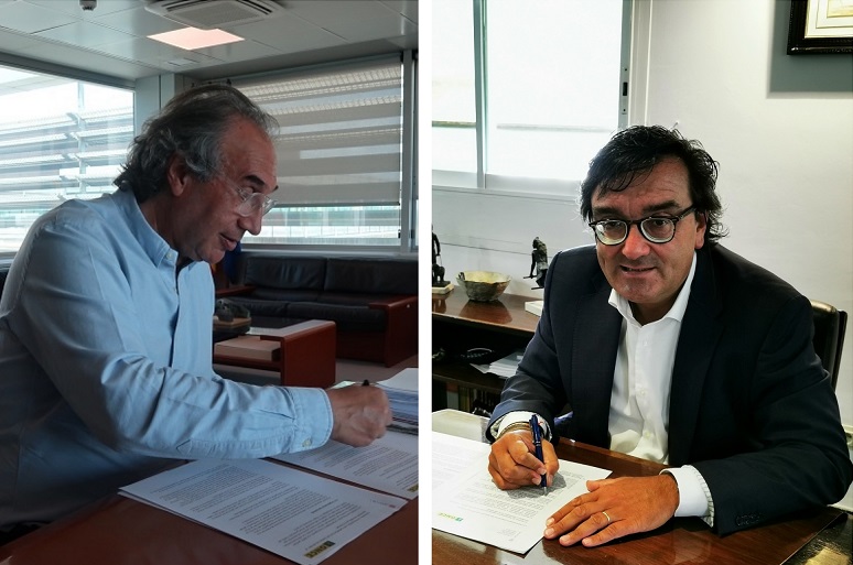 Martí March y  José Vilaseca