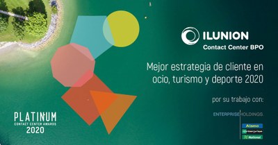 Diploma acreditativo a 'Mejor experiencia de cliente' en Ocio, Turismo y Deporte