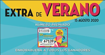 Cupón del extra de verano con el primer premio