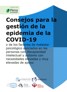 Portada de la guía de consejos para la gestión de la epidemia de la COVID-1