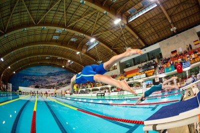 Una imagen del anterior campeonato europeo de natación 2019