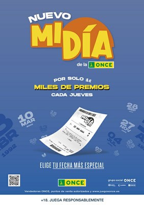 Cartel del nuevo producto 'Mi Día'