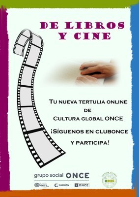 Cartel de Libros y Cine