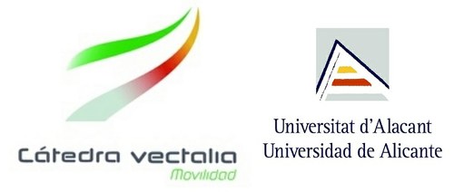 Logos de la cátedra Vectalia  y de la Universidad de Alicante
