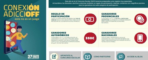 Montaje gráfico con la imagen del cartel del Concurso y el cuadro de premios