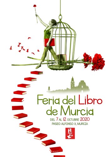 Cartel Feria del Libro de Murcia 2020