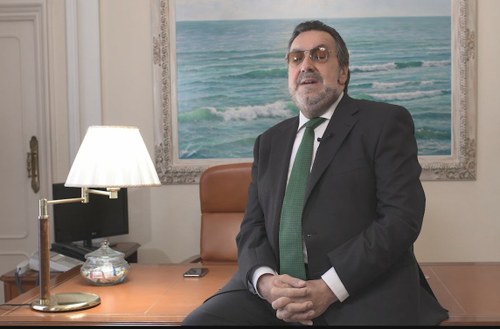 El presidente Carballeda en su mensaje de agradecimiento por el éxito del Grupo en el ránking Merco