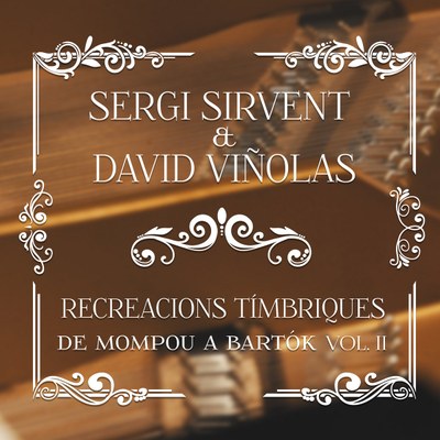 Portada del volumen II del CD de Viñolas y Sirvent