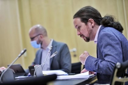 El vicepresidente 2º Pablo Iglesias presenta el plan de choque de Dependencia