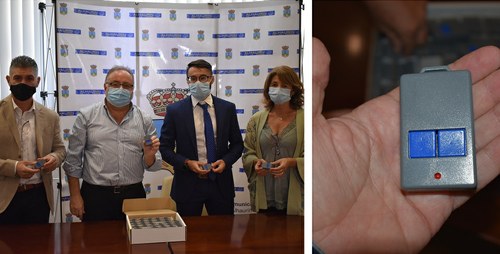 Presentación del sistema de control de semáforos para ciegos en Alhaurín de la Torre