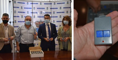 Presentación del sistema de control de semáforos para ciegos en Alhaurín de la Torre