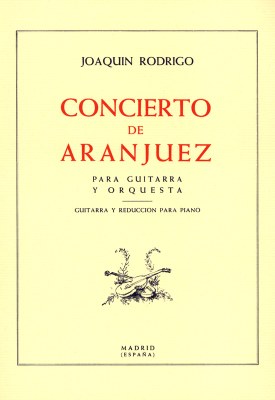 Portada del Concierto de Aranjuez para guitarra y piano