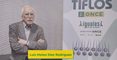 Luis Mateo Díez en el Fallo de los 33 Premios Tiflos